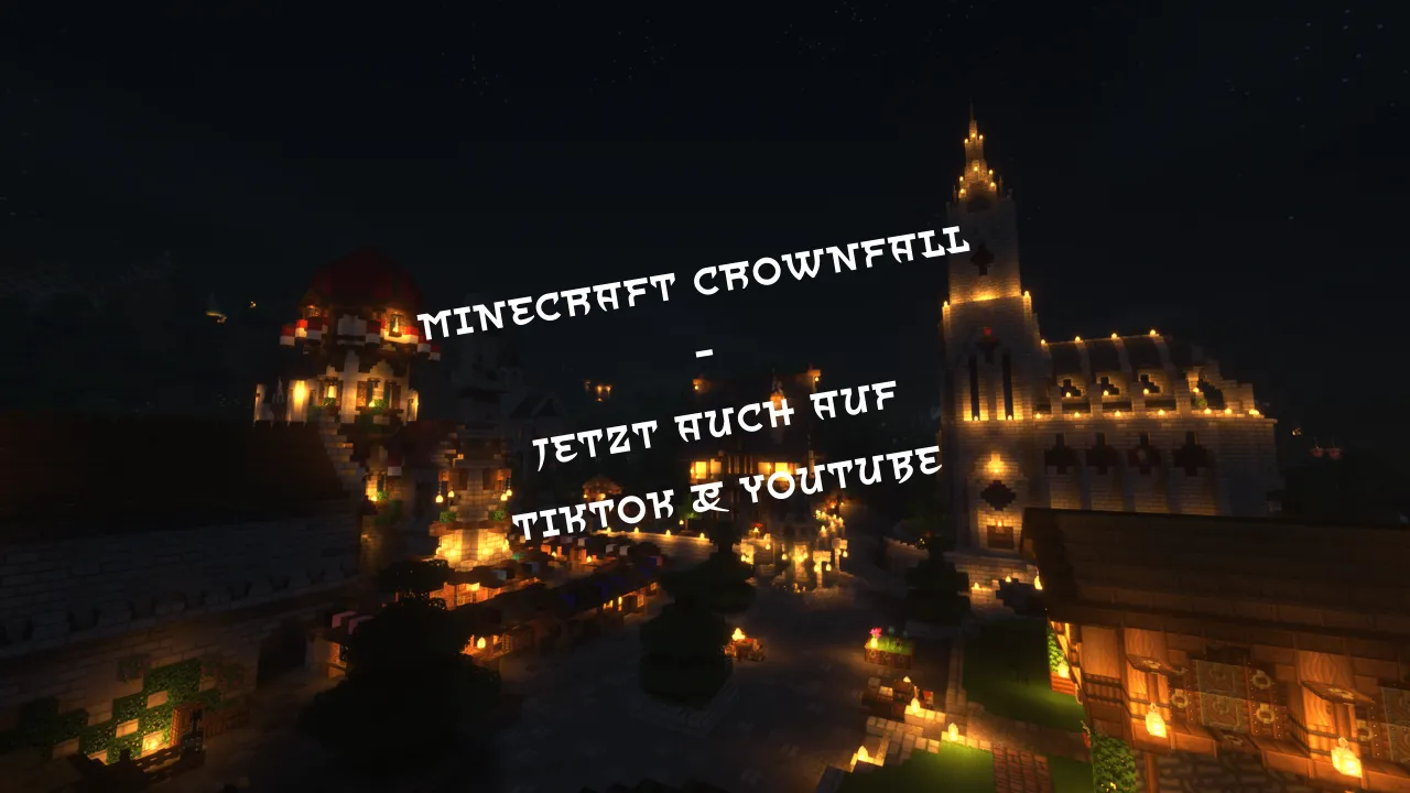 Crownfall jetzt auf TikTok & YouTube – Erster Projekttrailer veröffentlicht!