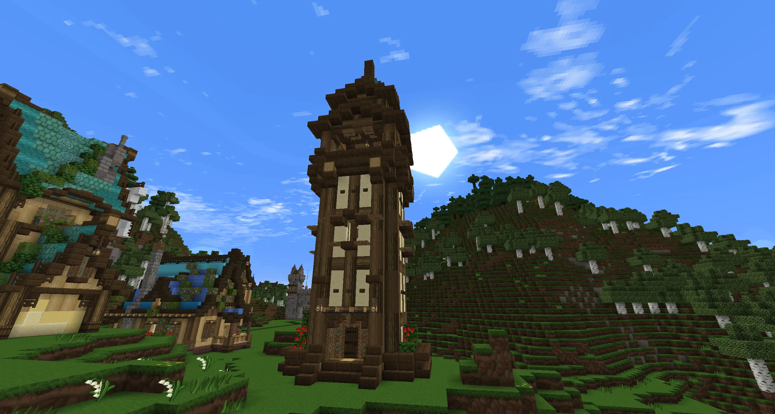 Der Weitblick-Turm von Aelthor erhebt sich über der Oststadt 🏰✨