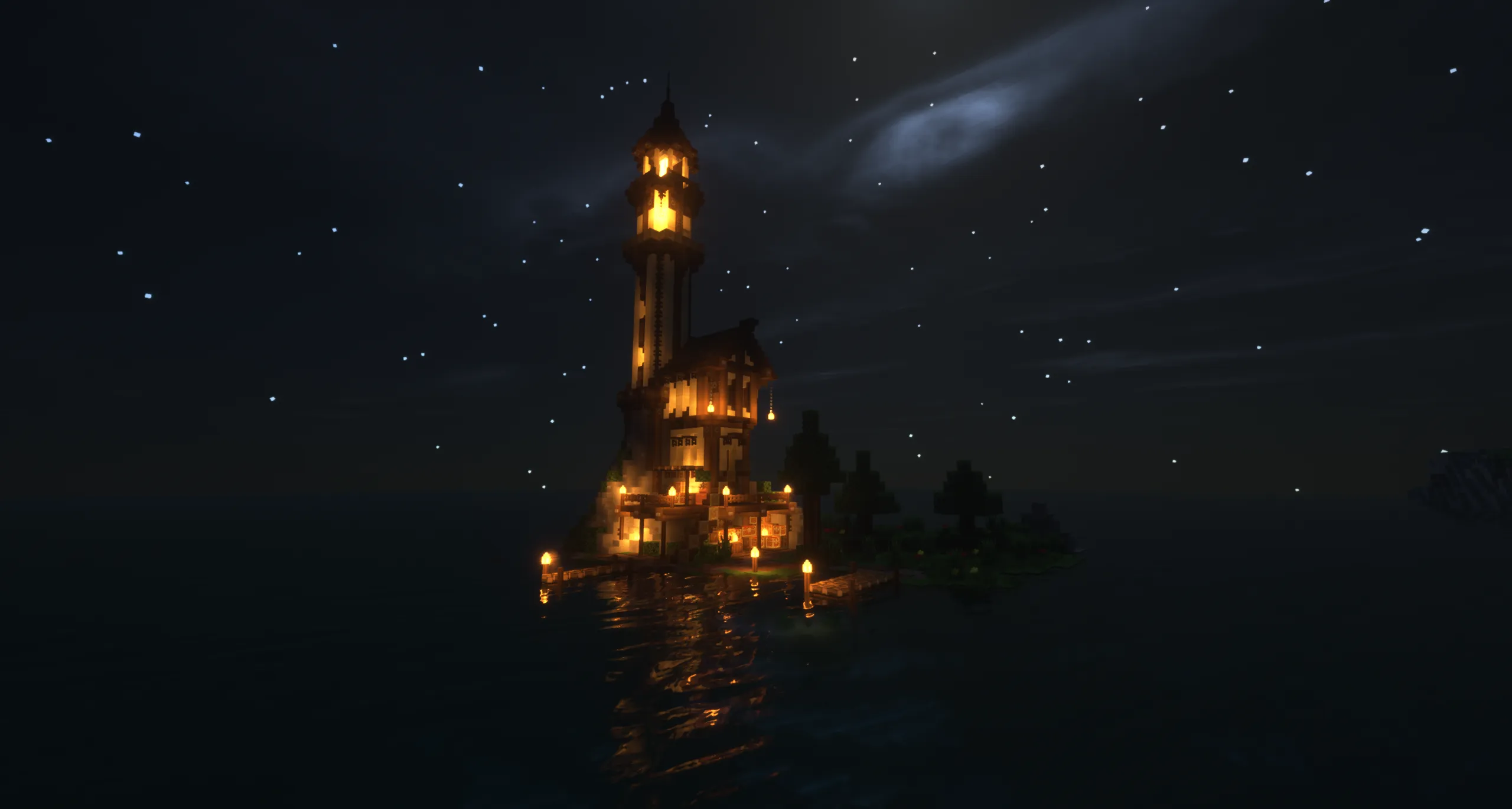 Ein Licht in der Dunkelheit – Der Leuchtturm Maragorn wacht über den Hafen